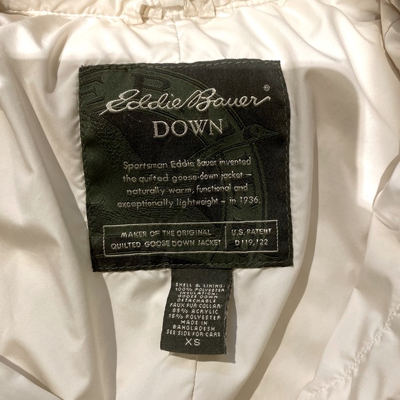 White Eddie Bauer Light Jacket - Picture 3 of 3